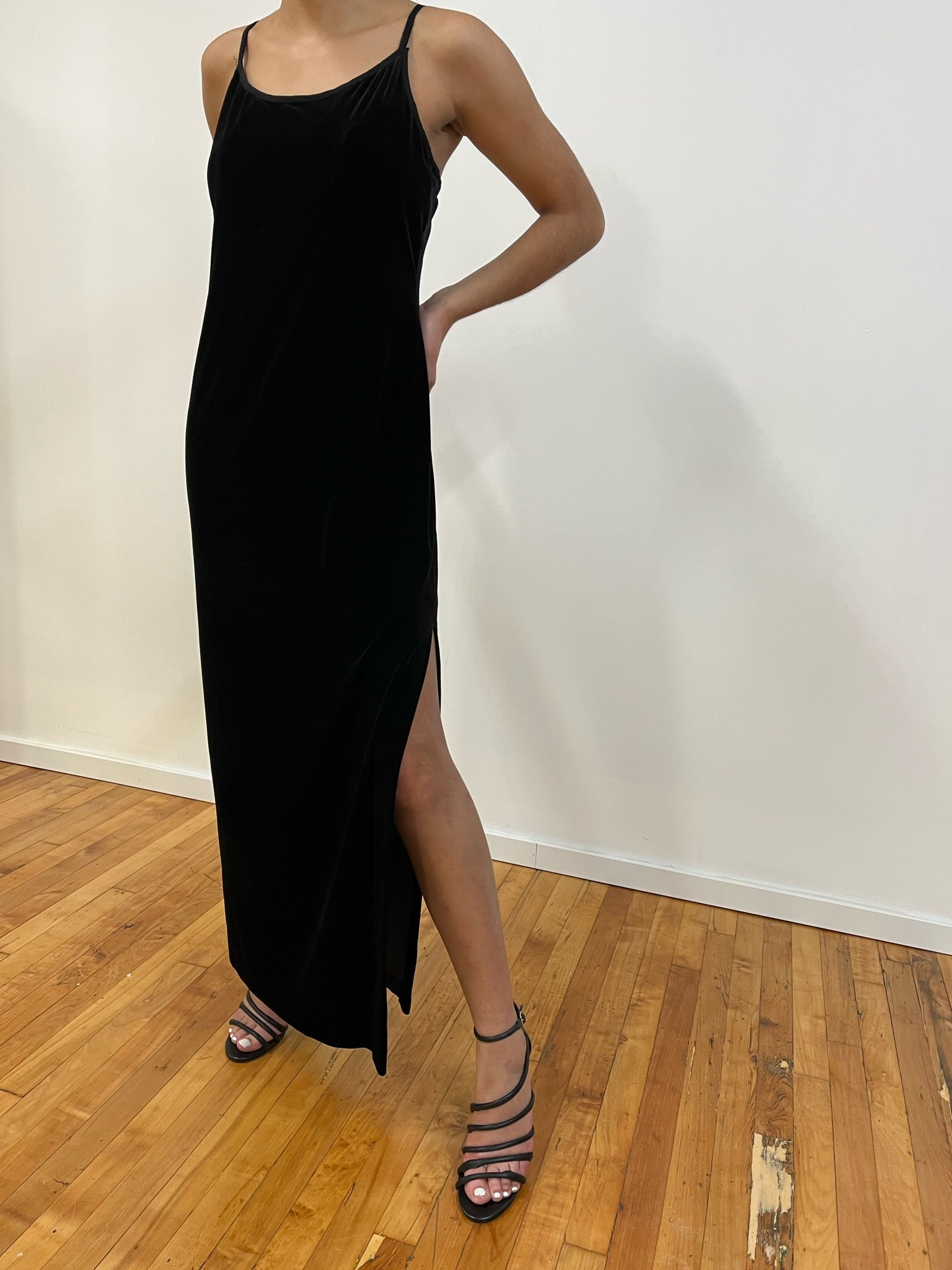 Velvet maxi