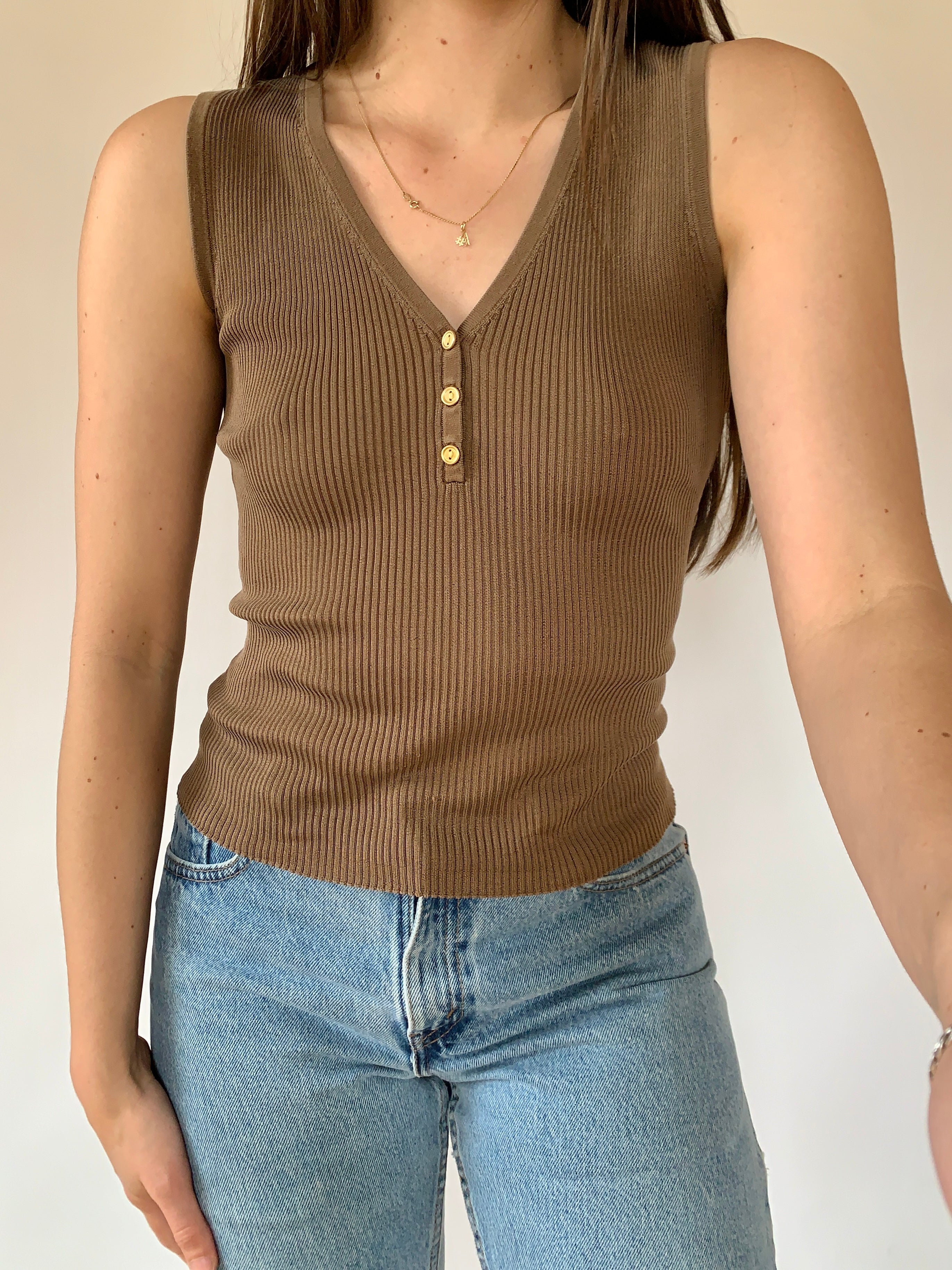 Y2K Silk Tank