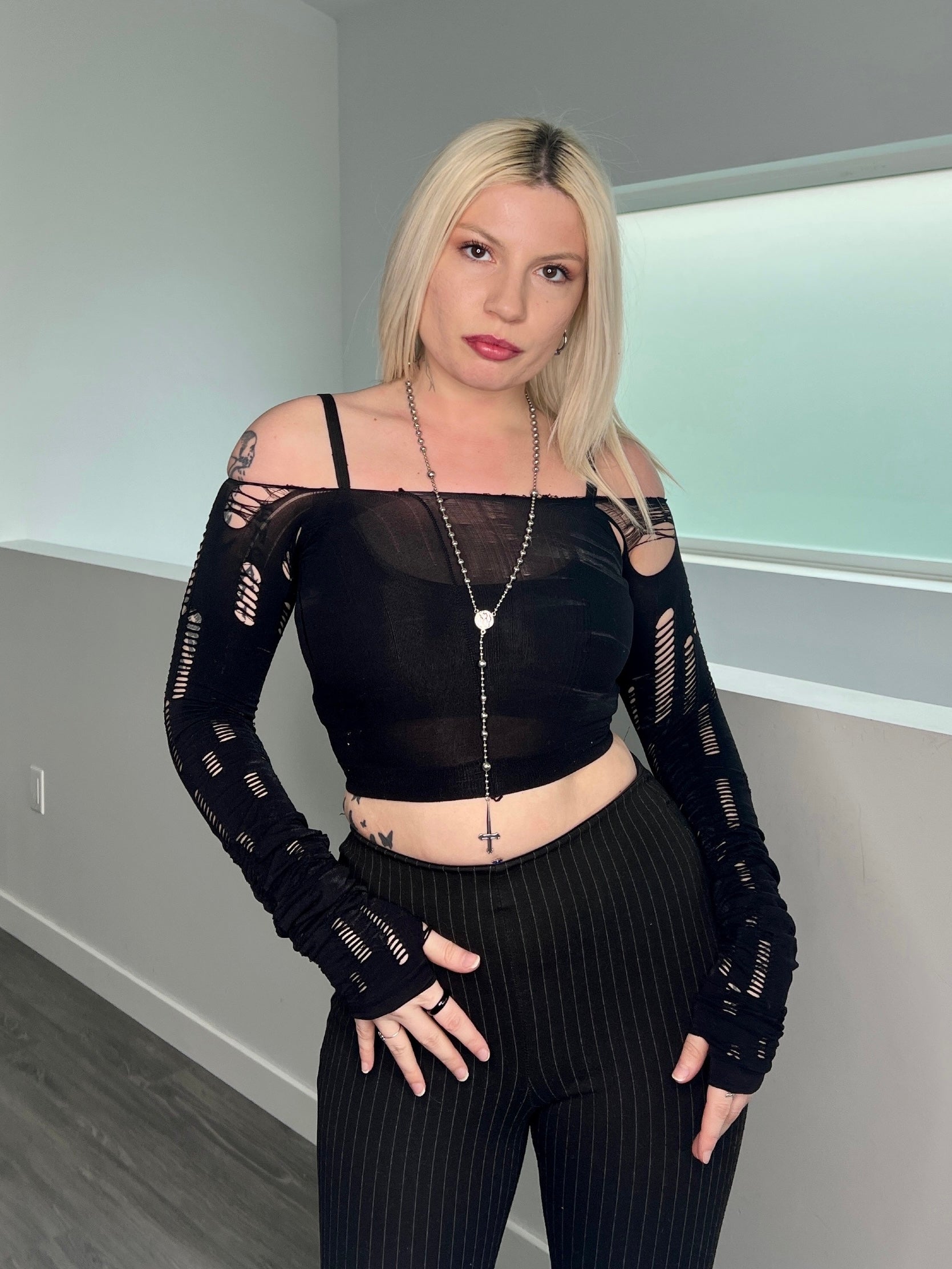 Holy Cropped Longsleeve