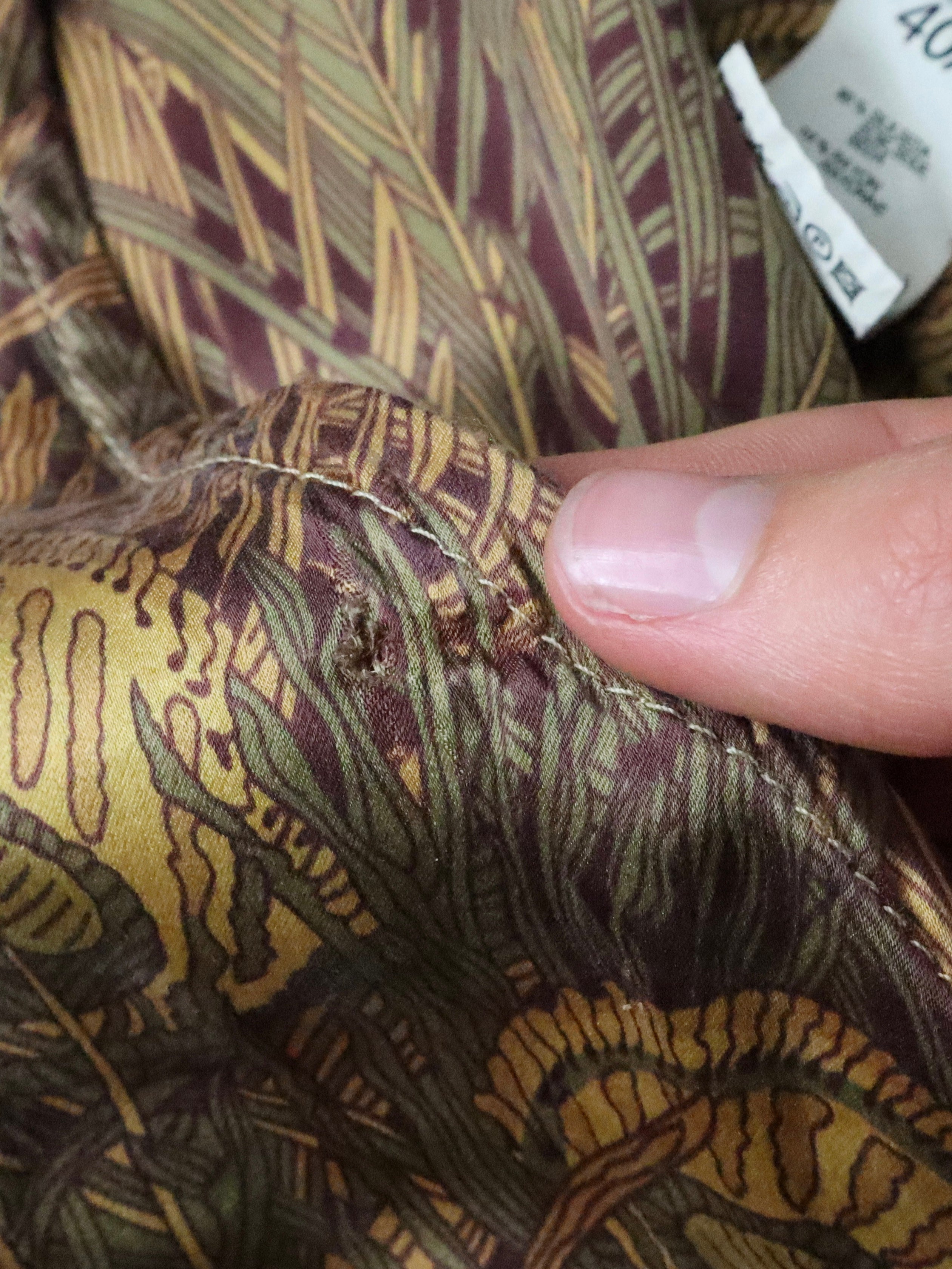 Custo Barcelona Silk Babydoll Dress (S-M) 