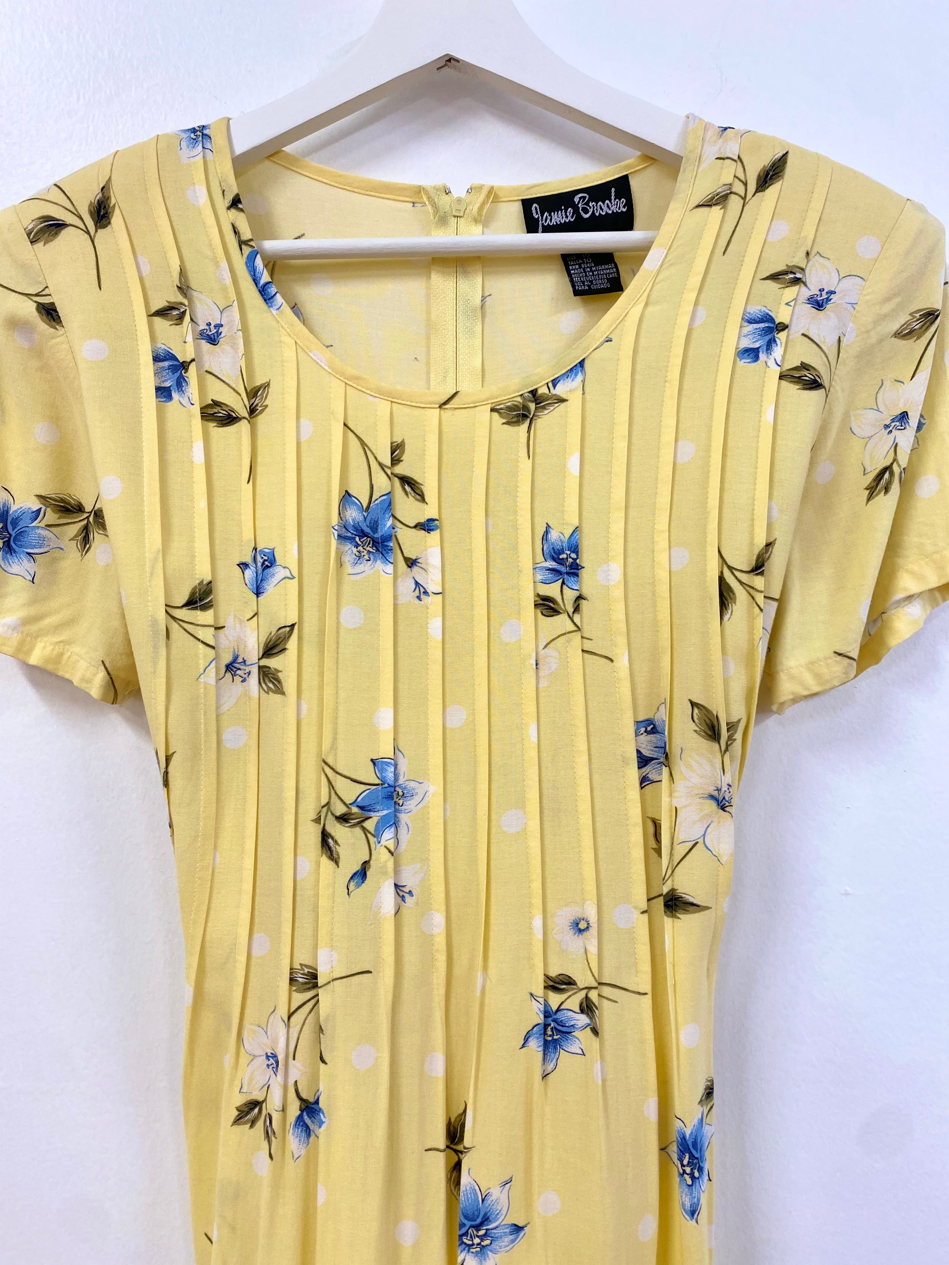 Yellow Meadow Dress