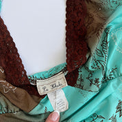 90s paisley fairy cami (L)