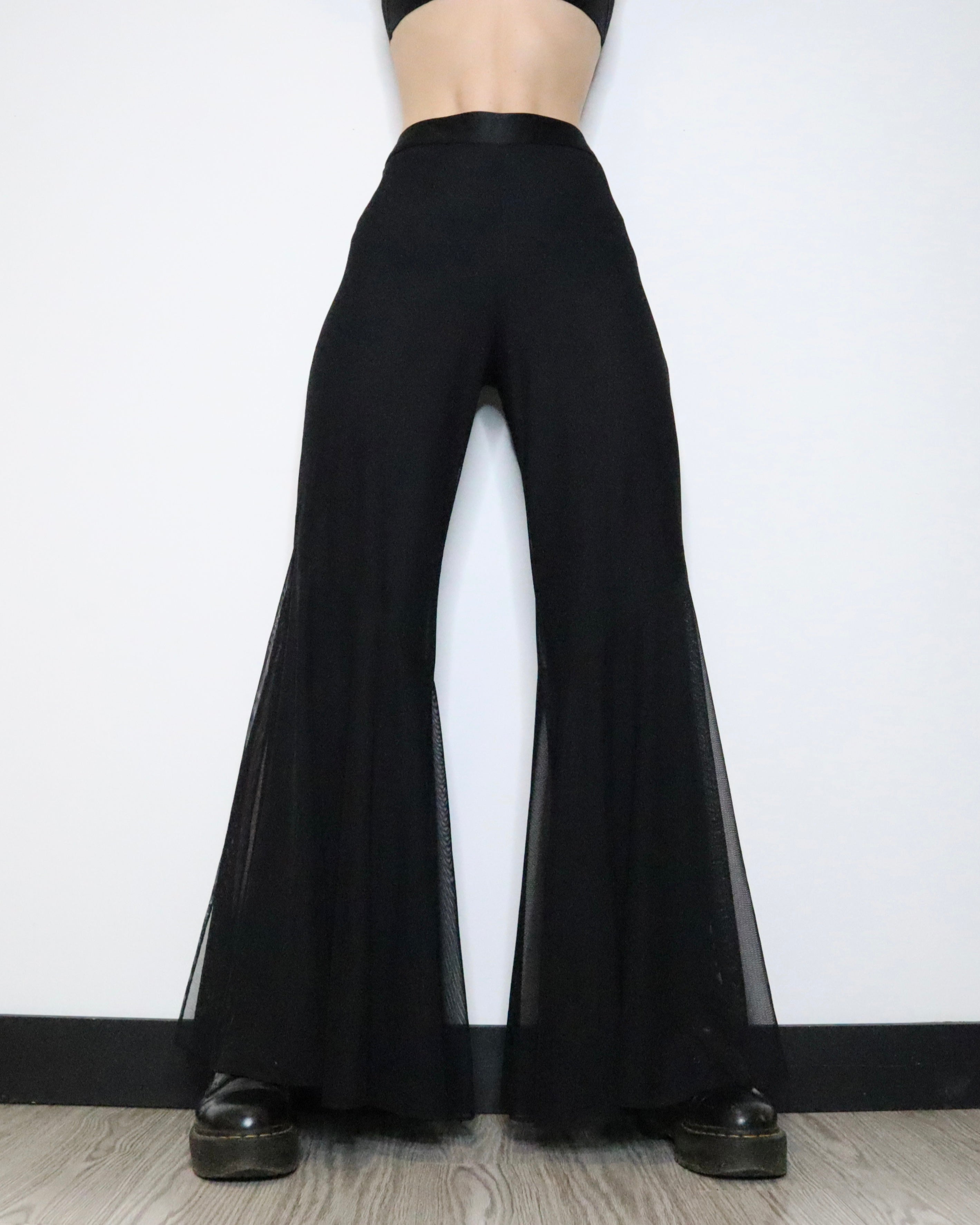 Black Bell Bottoms (Medium)