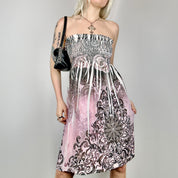 Y2K Tattoo Tube Dress