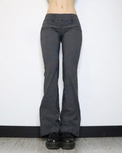 Gray Flare Pants (XS-S) 