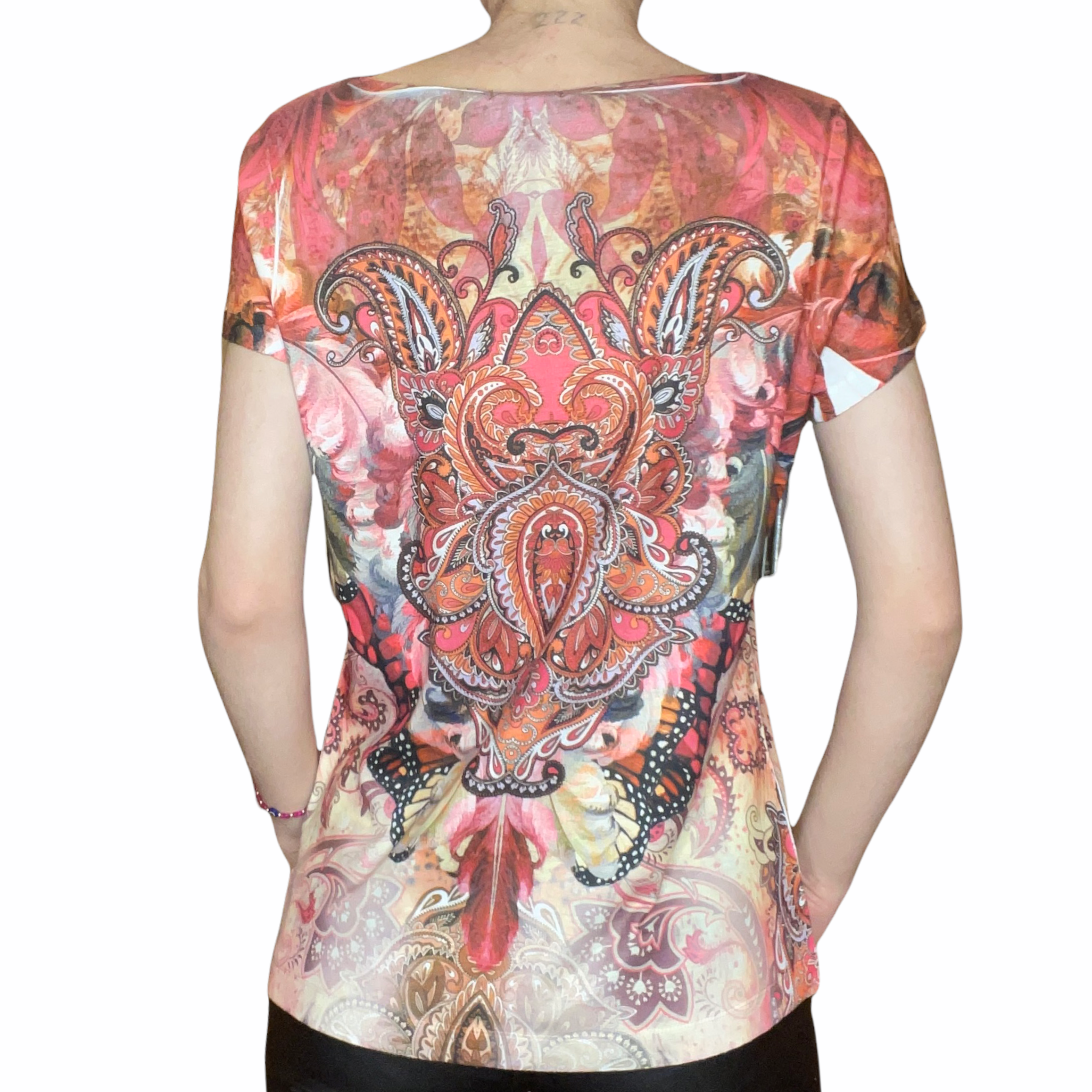 psychedelic print shirt