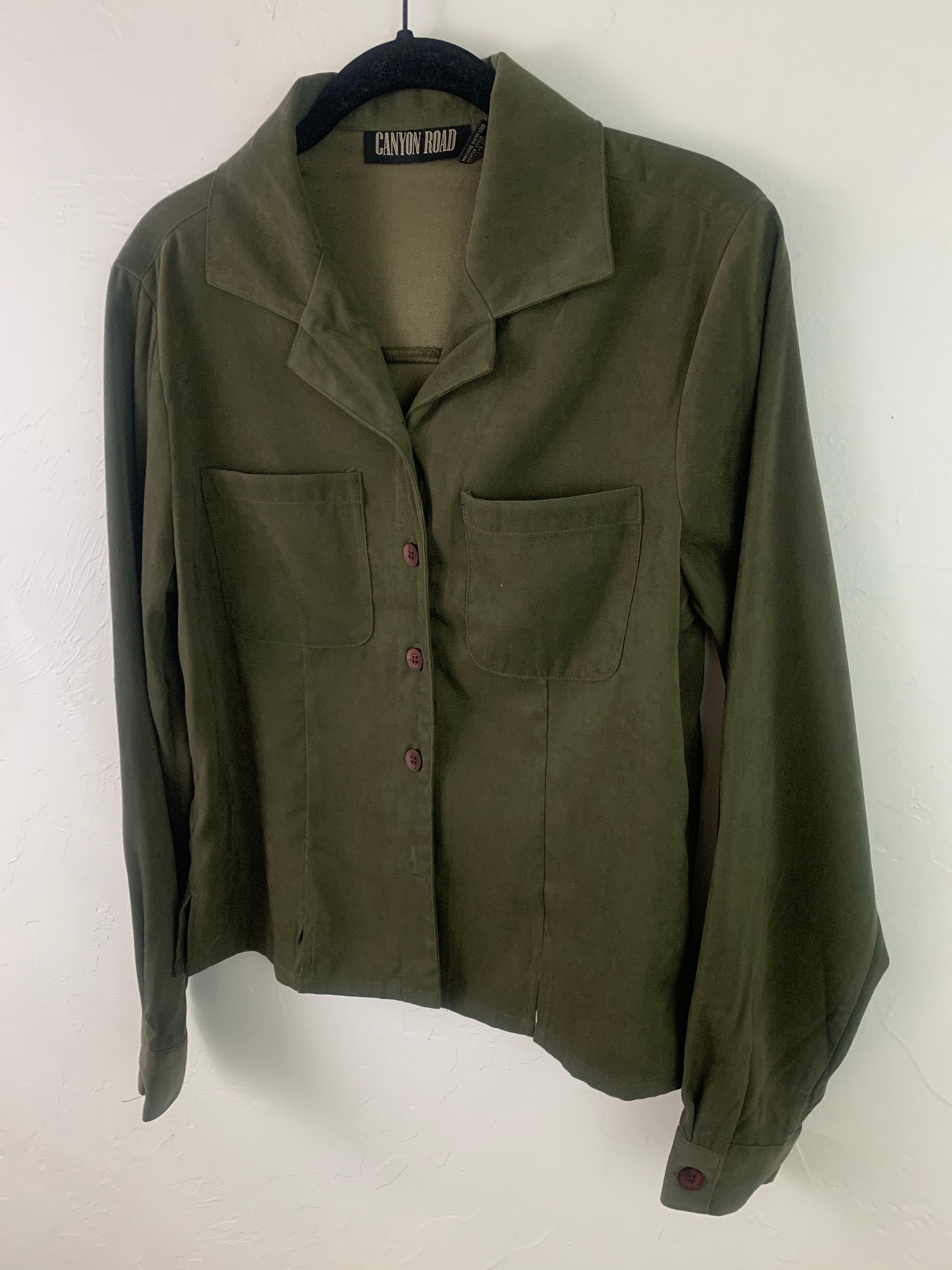 Green canyon button down