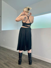 Vintage Wrap Skirt