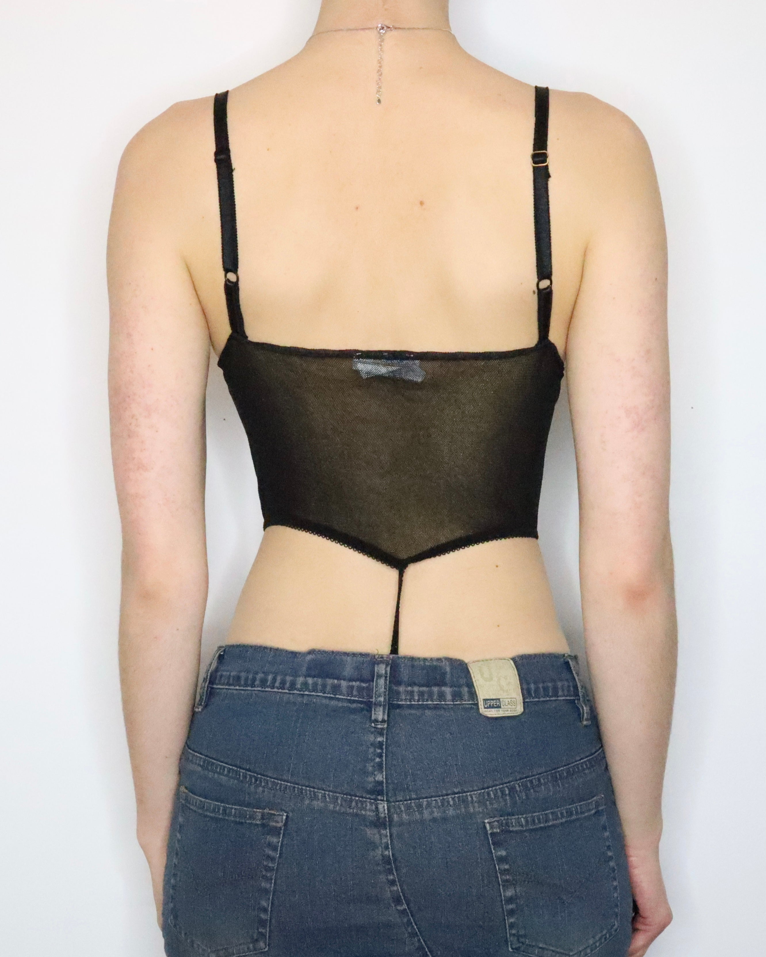 Black Lace Teddy (Small)