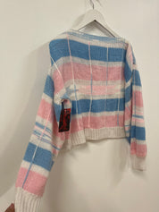 Happy day cropped sweater