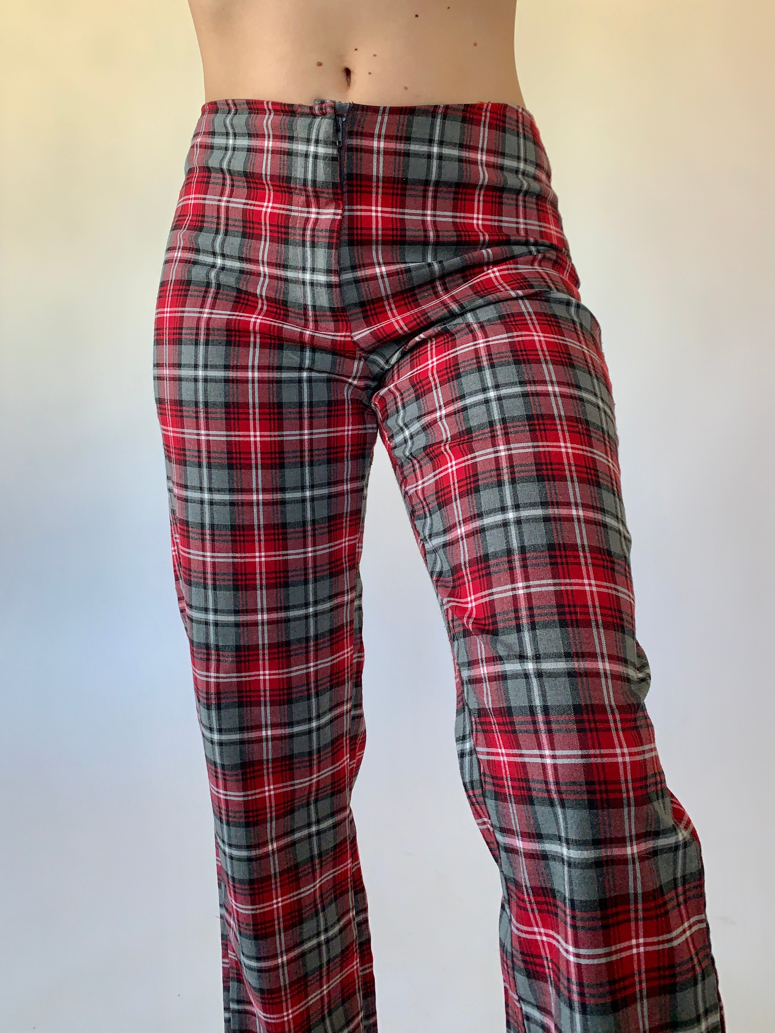 Vintage 1990s Plaid Pants