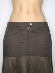 French Deconstructed Maxi Skirt (Medium) 