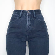Guess Navy High Waisted Jeans (Small)