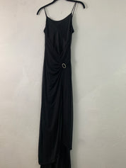 Black multi layer maxi