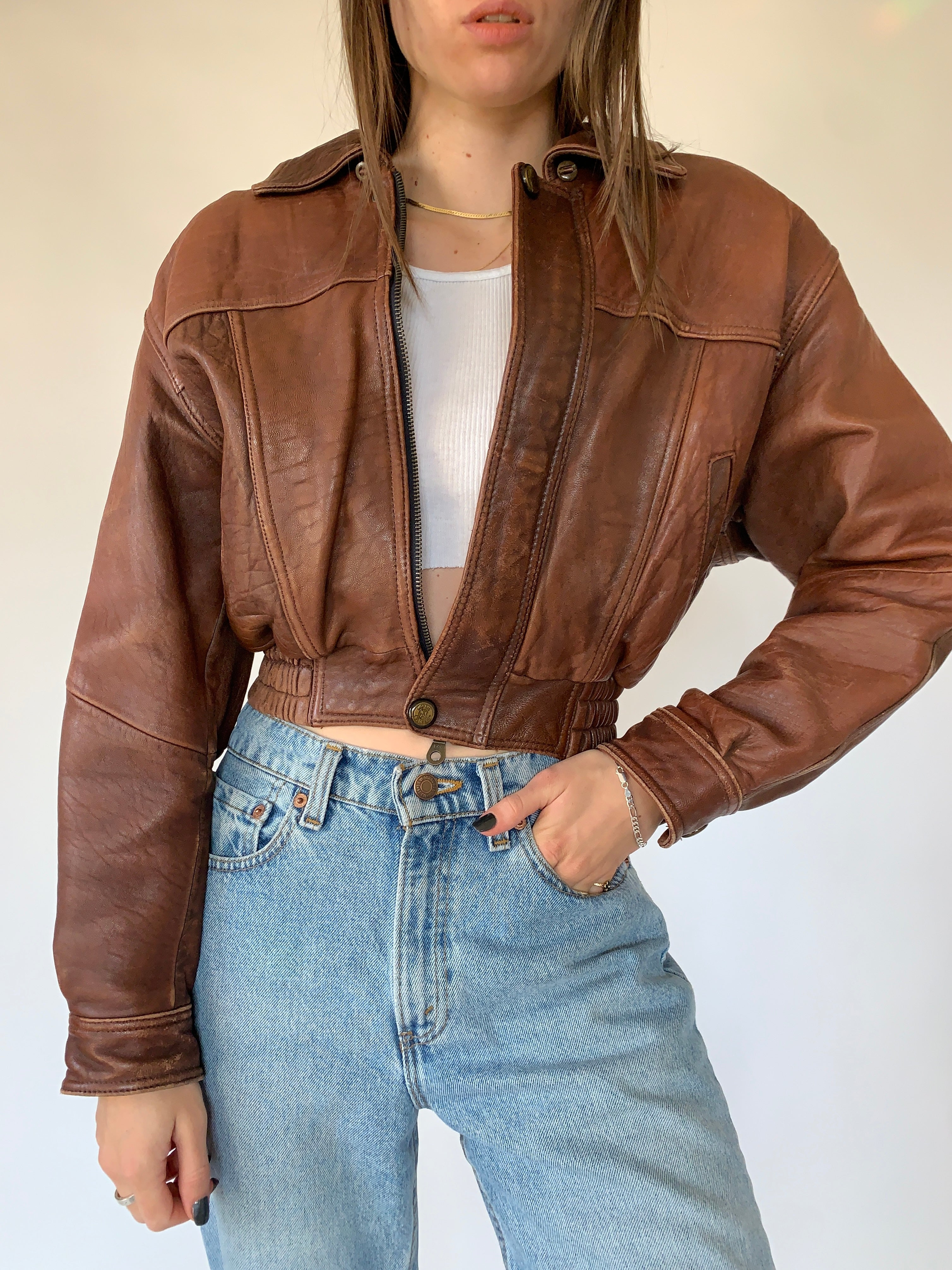 Vintage Leather Jacket