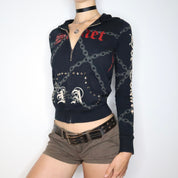 Rare Smet Graphic Hoodie (XS-S) 