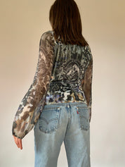 Y2K Blouse