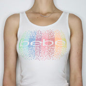 White Bebe Tank Top (Large)