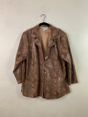 Snake skin jacket 2XL