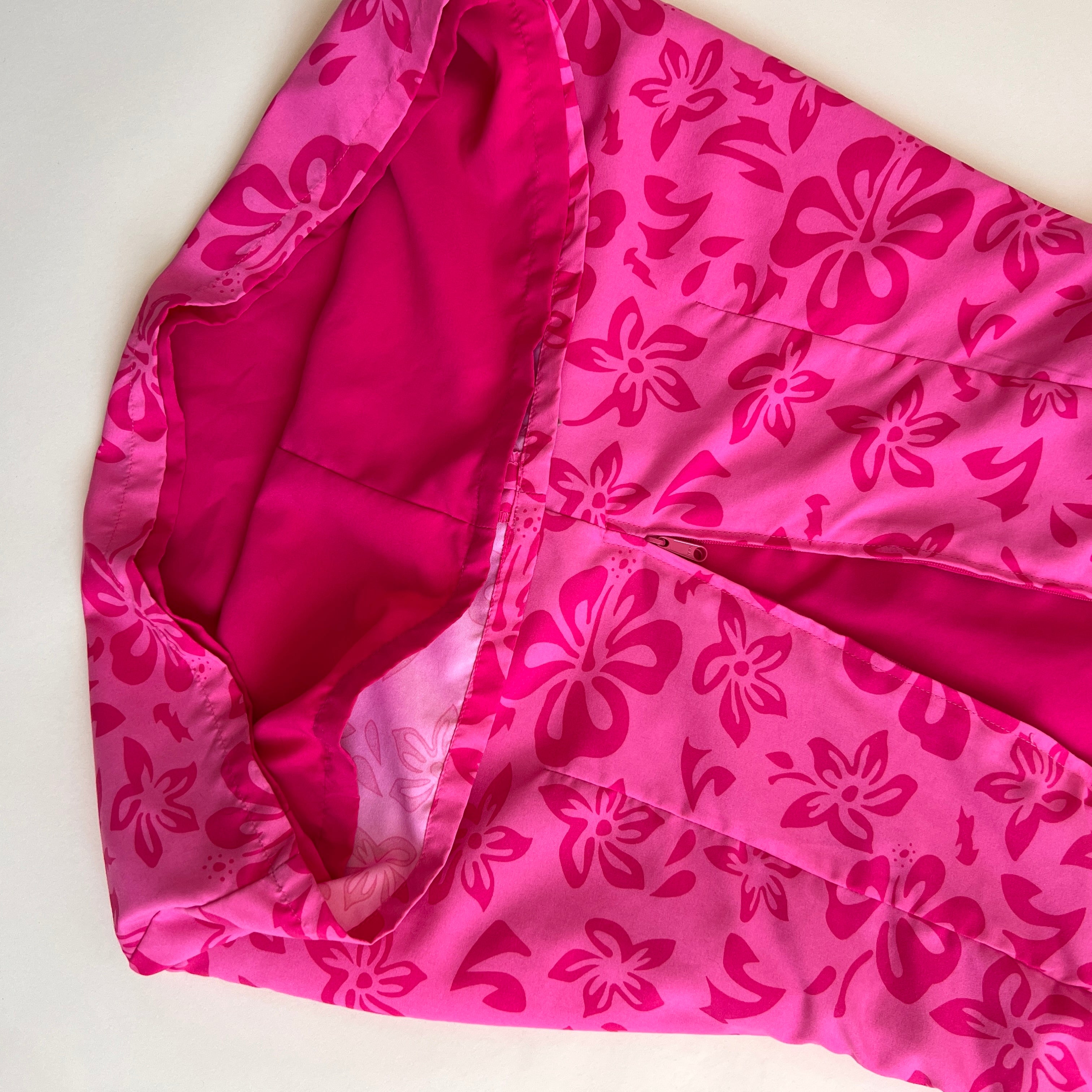 💓 Y2k tropical halter dress M/L