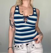 90s Striped Tank