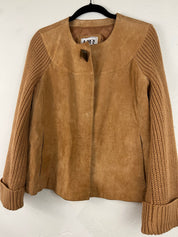 Chunky leather jacket