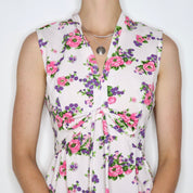 70s Babydoll Mini Dress (S/M)