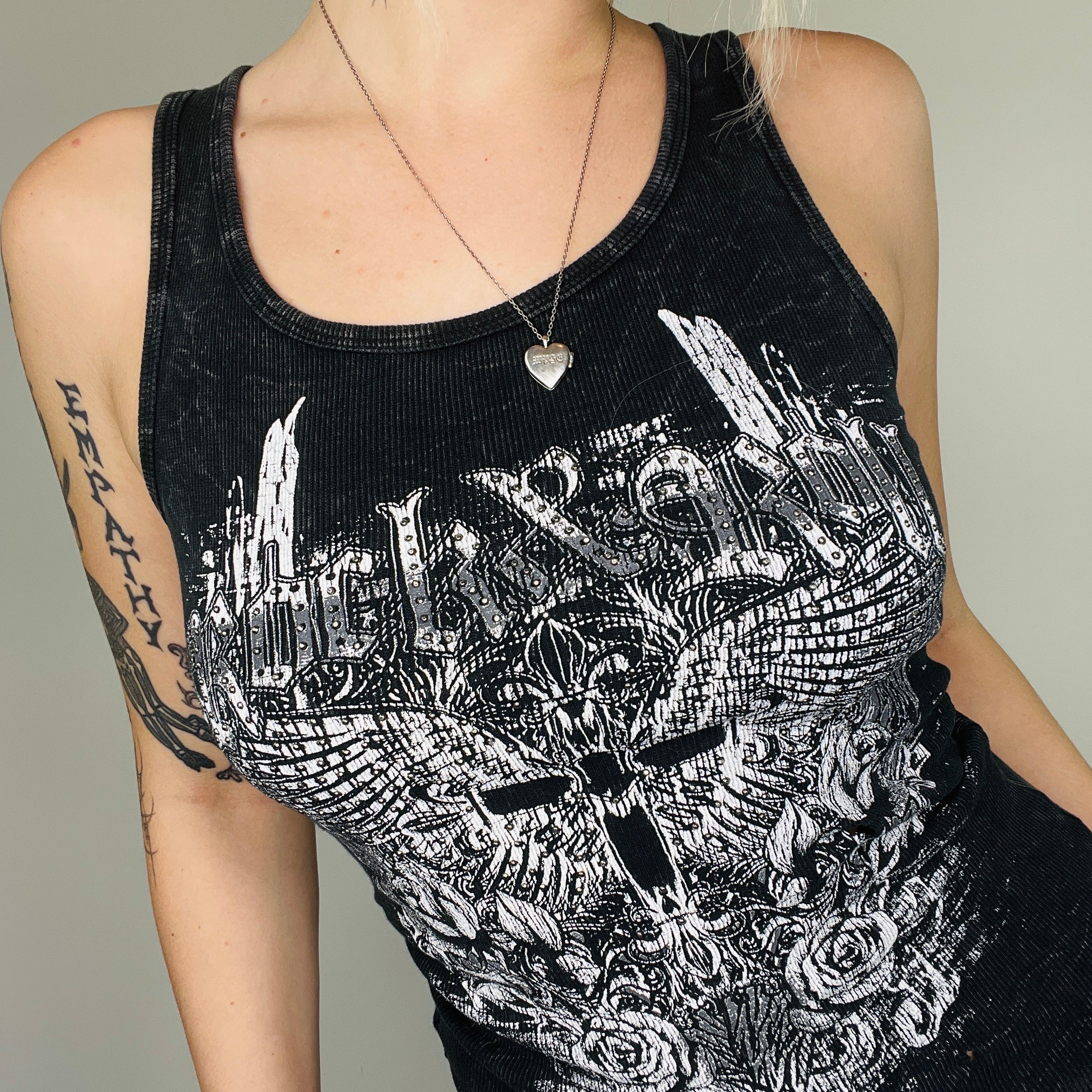 Y2k Style Rock & Roll Tank