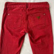 ♥️ red guess jeans