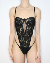 Black Lace Teddy (Small)