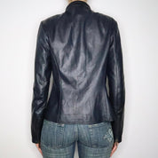 Italian Leather Moto Jacket (Large)