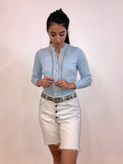 Baby Blue Doll Cardigan