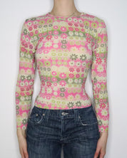 Mesh Flower Power Long Sleeve (M-L) 