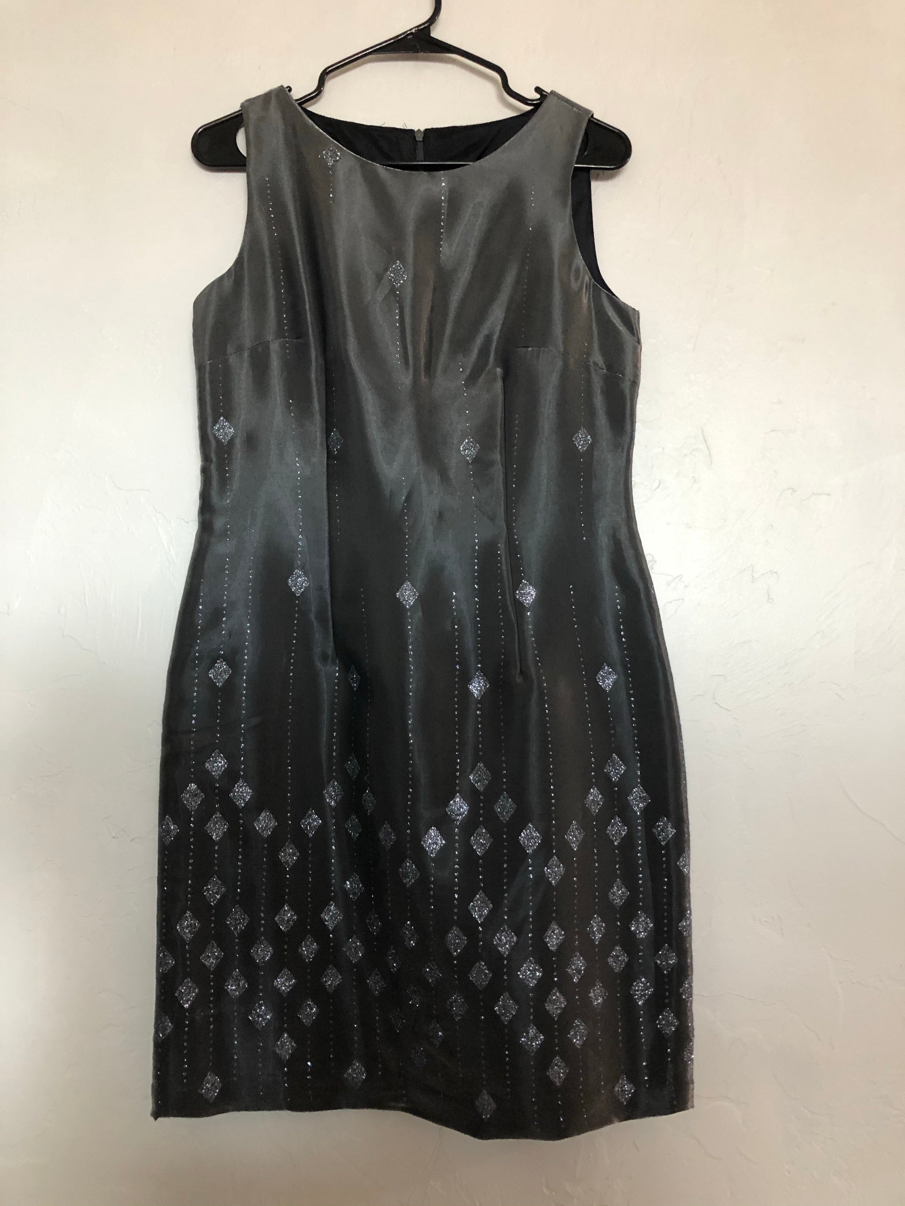 Silver tin midi