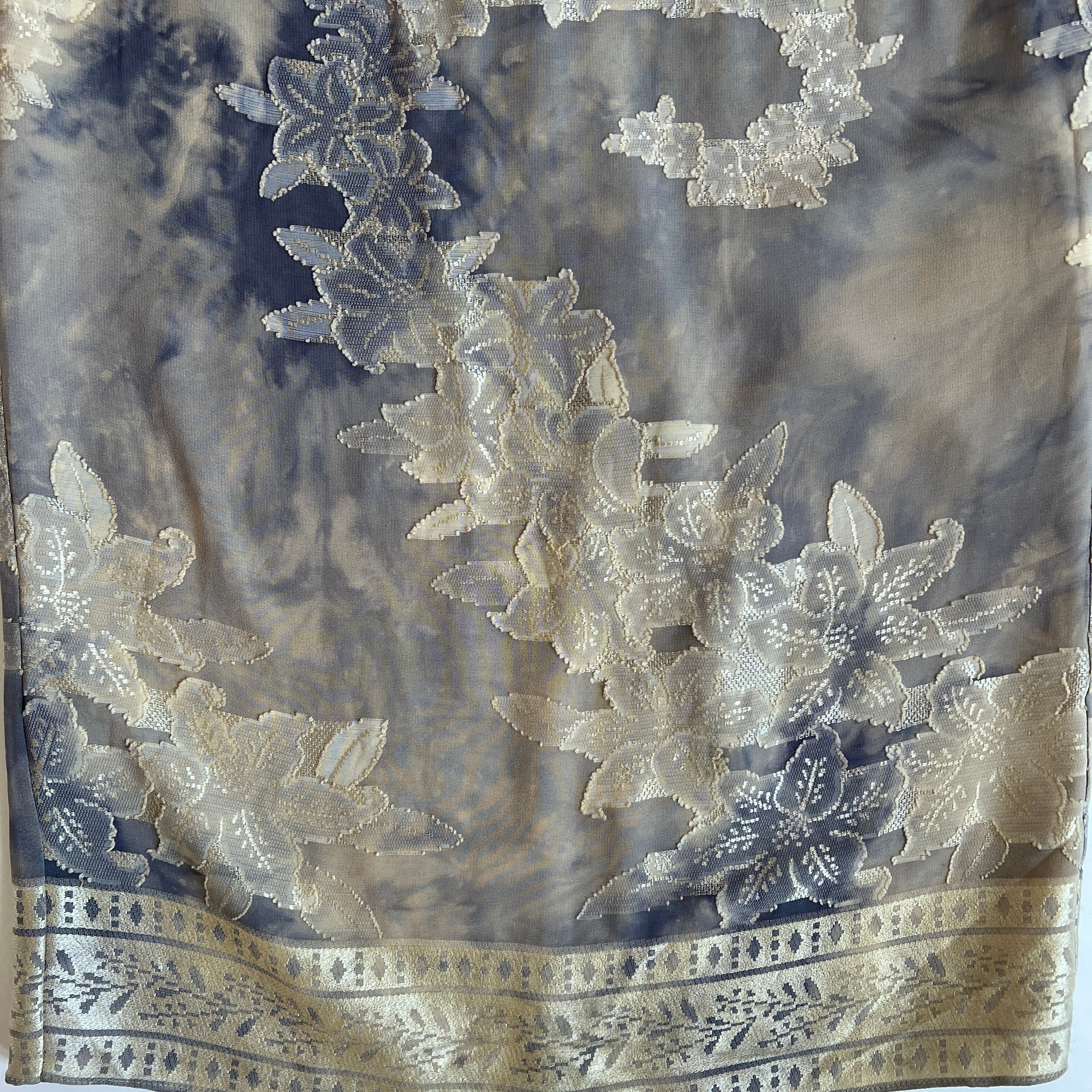 Rickie Freeman tie dye maxi skirt