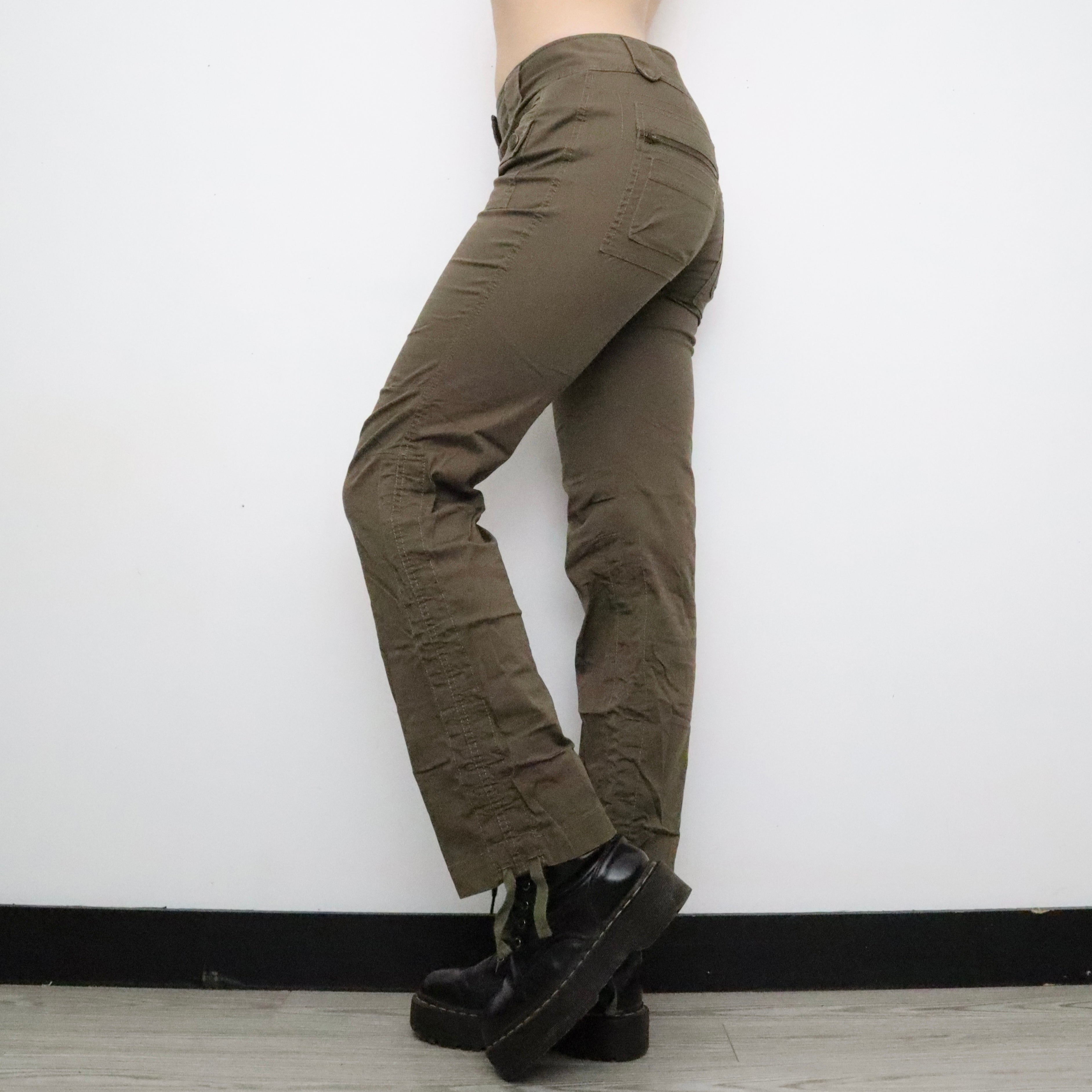 Green Cargo Pants (Small)