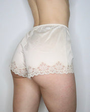 Ivory Lace Lingerie Shorts (XS-S) 