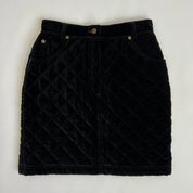 Vintage 90s tufted mini skirt (XS)