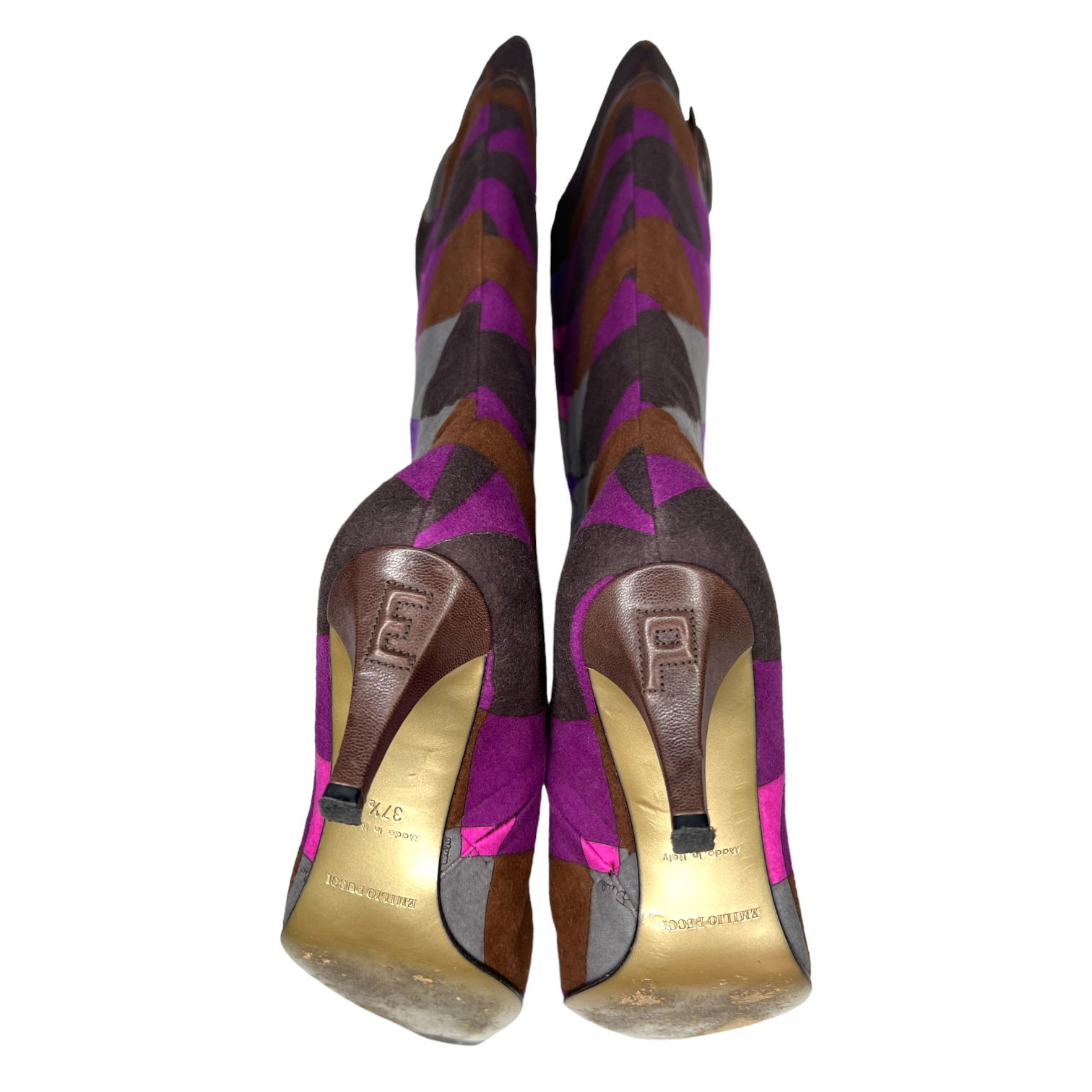 Emilio Pucci Knee High Boots