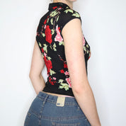 Mandarin Collar Blouse (Small)