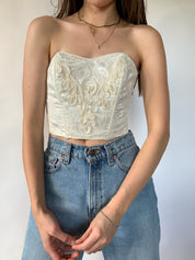 Vintage Bustier Top
