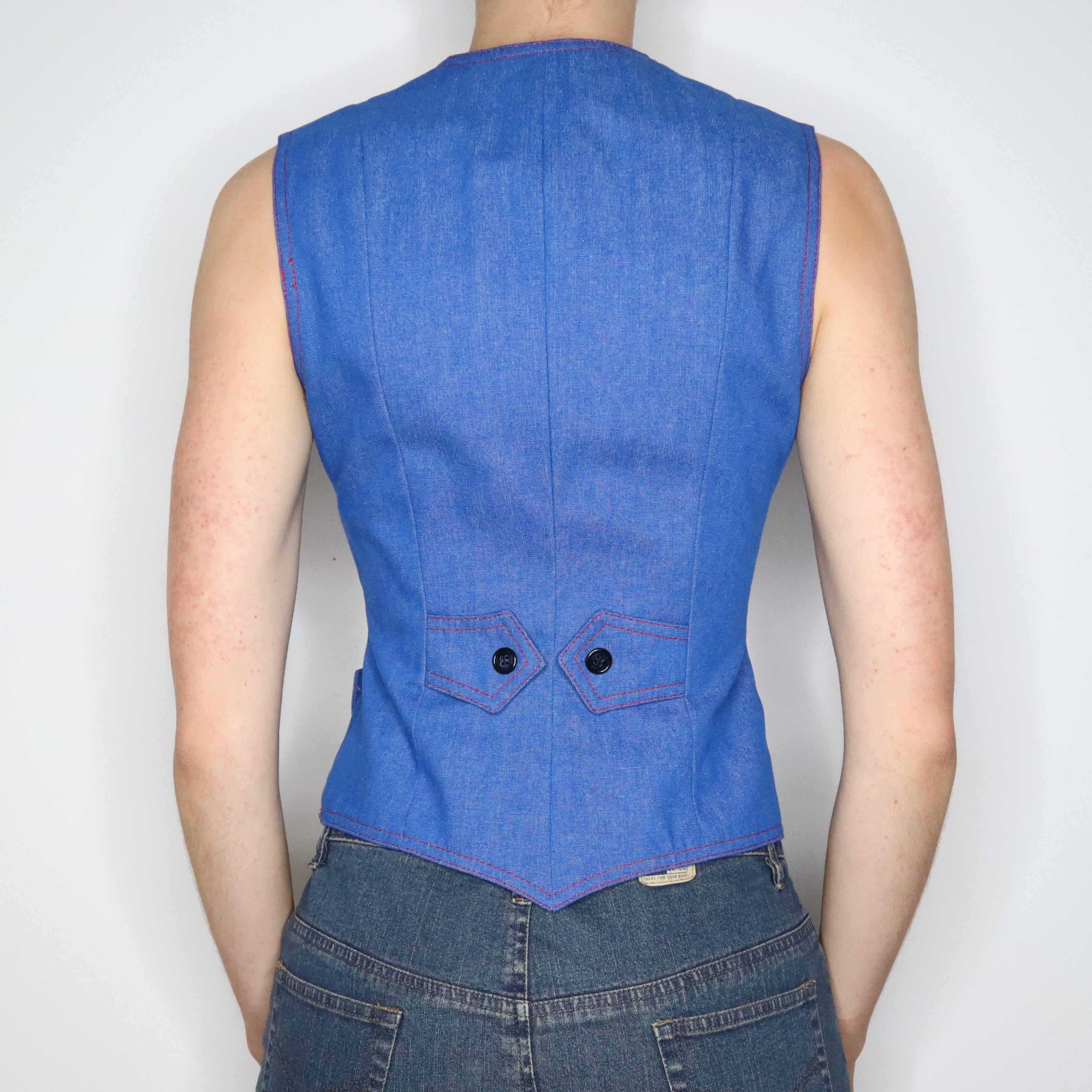 70s Denim Vest (S)