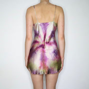 Tie Dye Silk Slip Dress (S-M) 