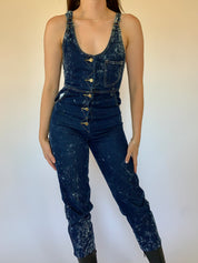 Vintage 1980s Denim Jumpsuit