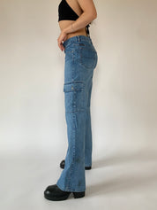 90s Cargo Jeans (S)