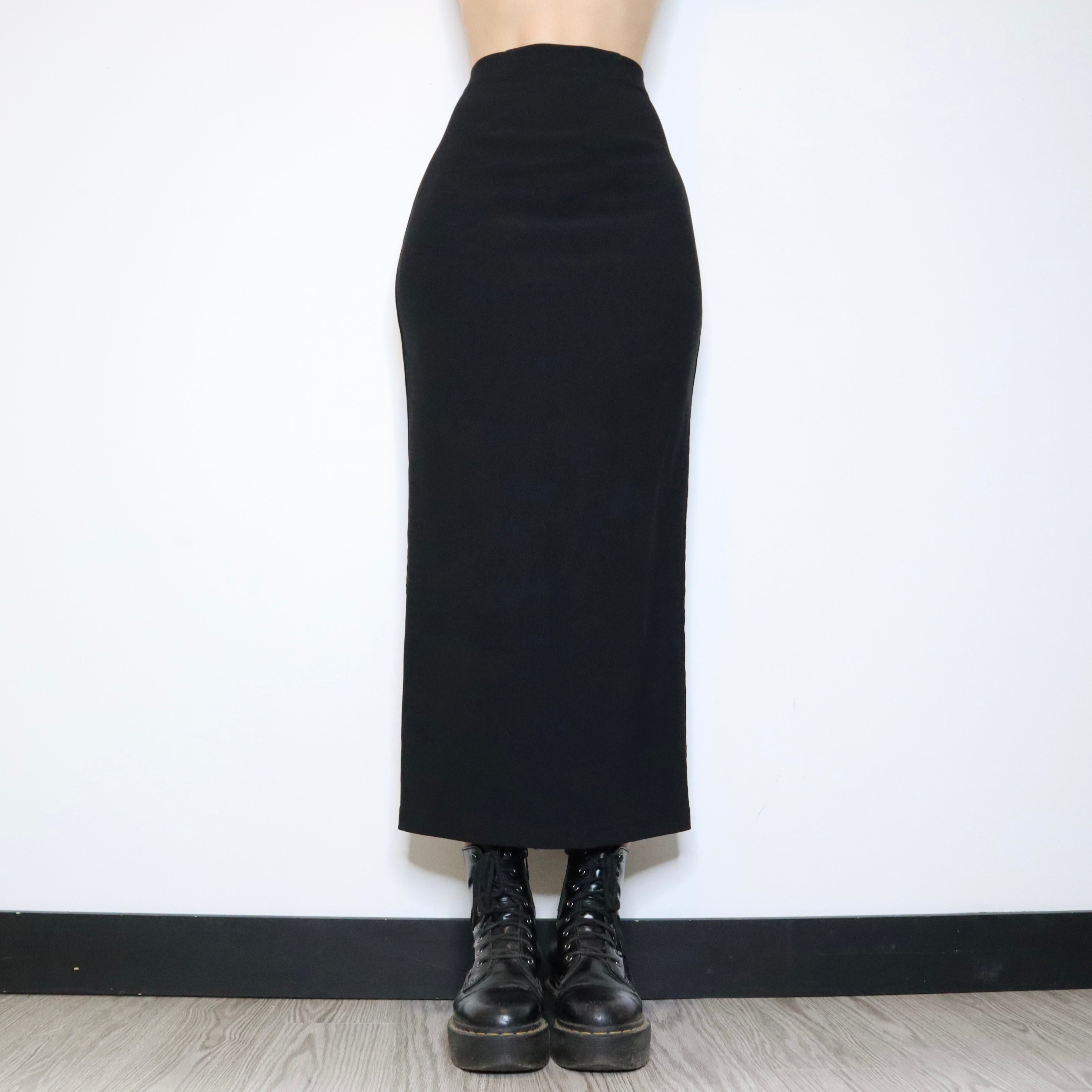 Black Maxi Skirt (Small) 