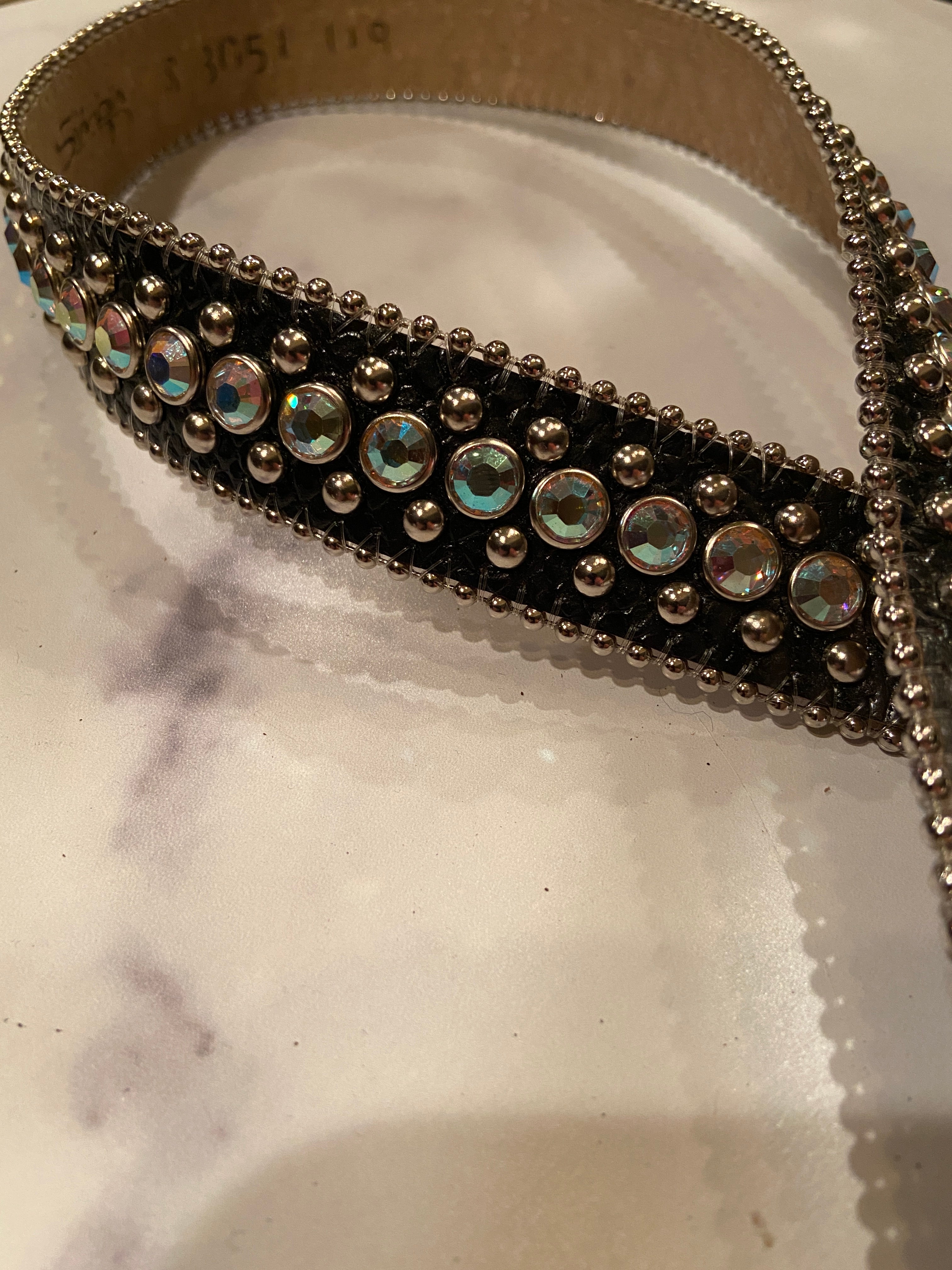Rhinestone BB Simon belts