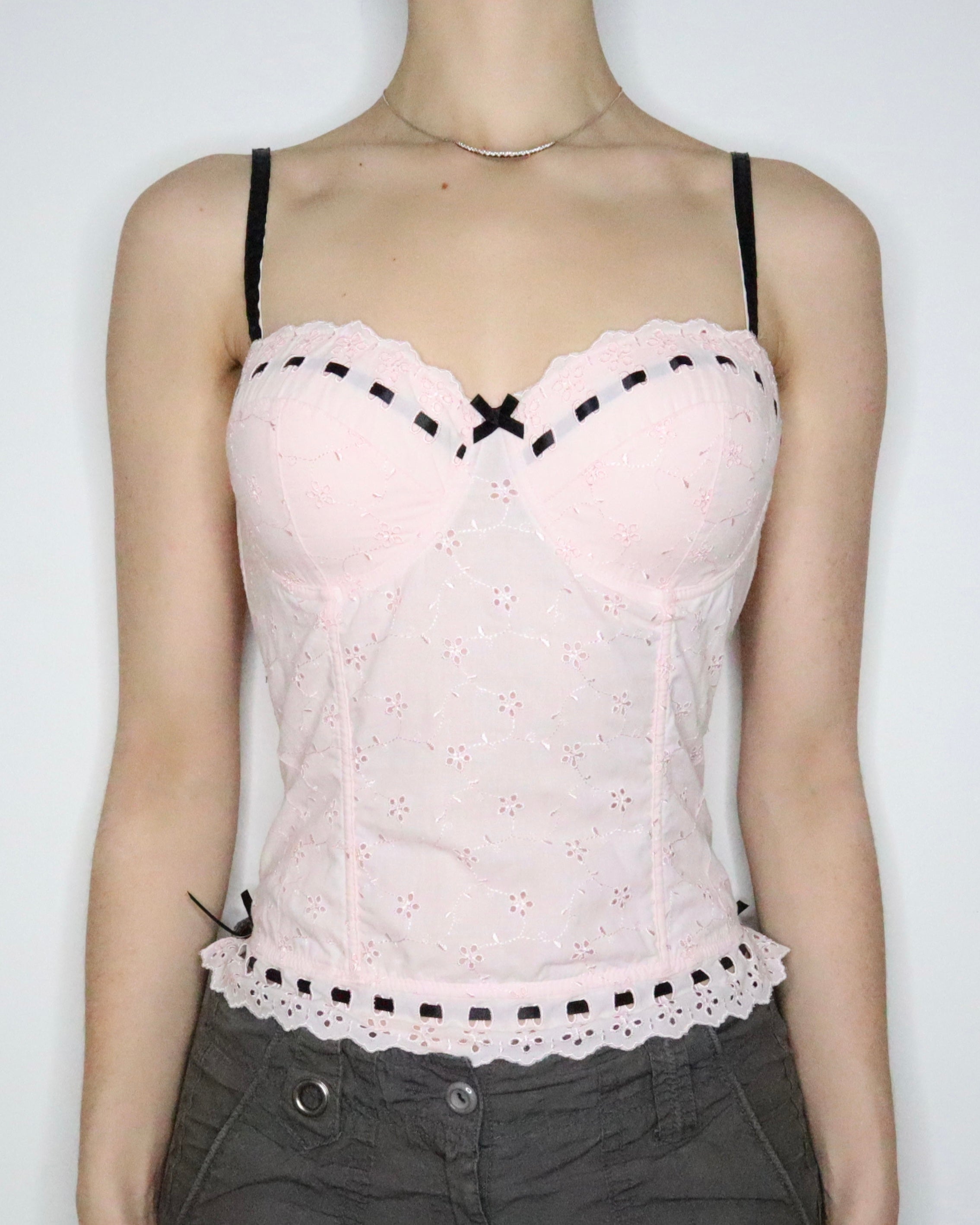 Eyelet Lace Bustier (Large)