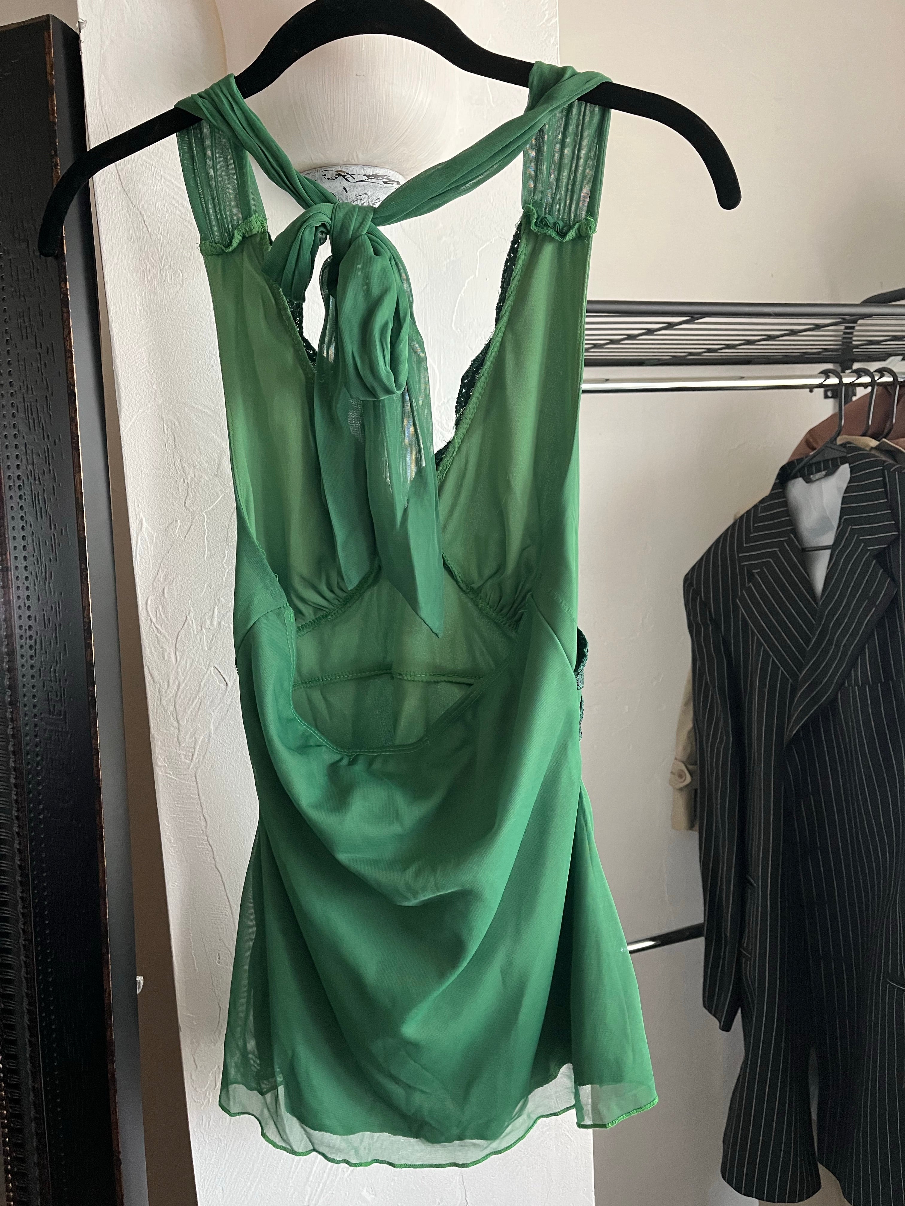 Wear your greens 2000s halter