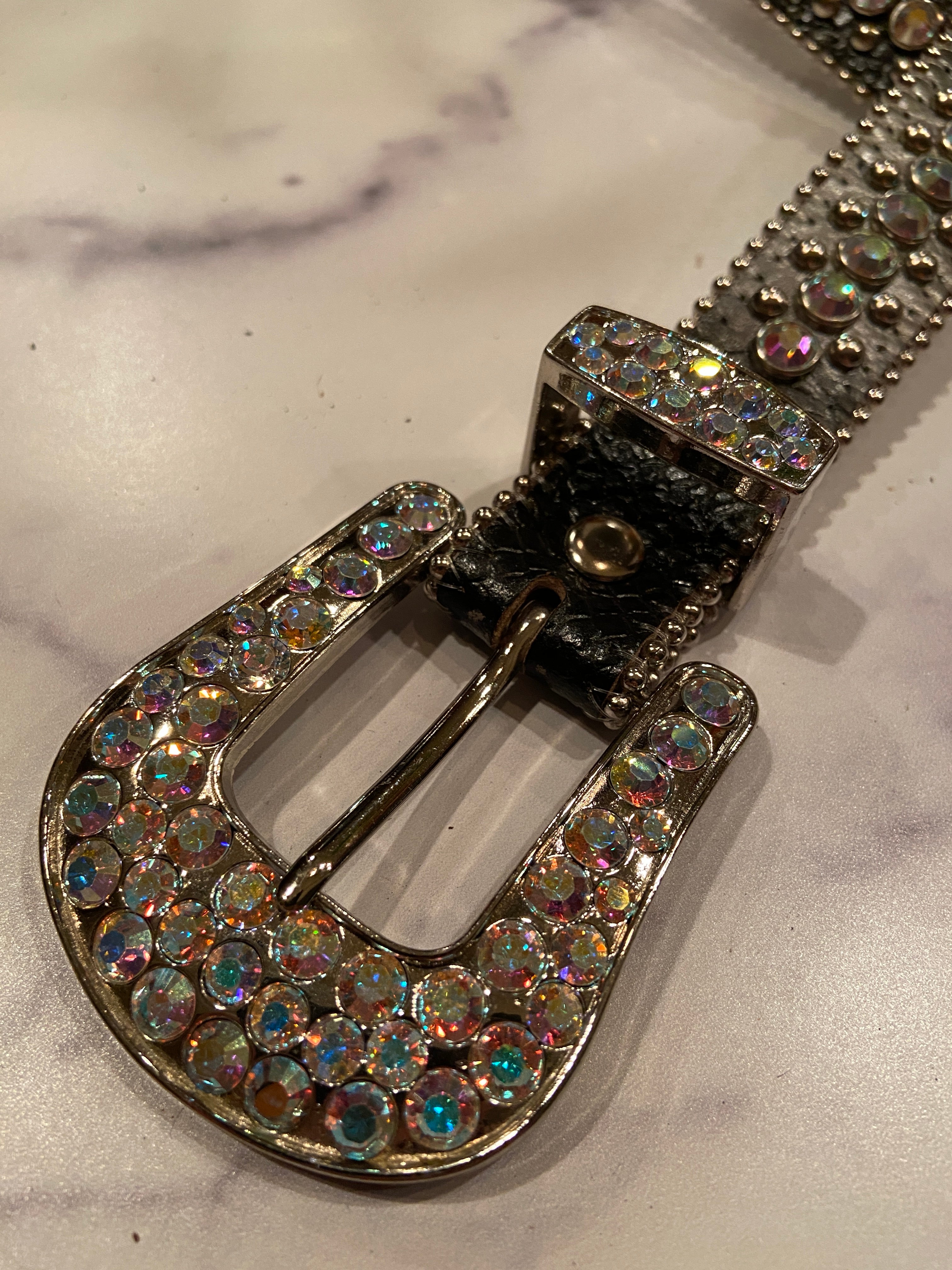 Rhinestone BB Simon belts